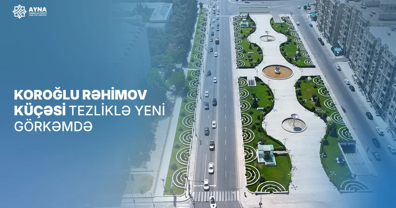 Bakının məşhur küçəsində YENİLİK