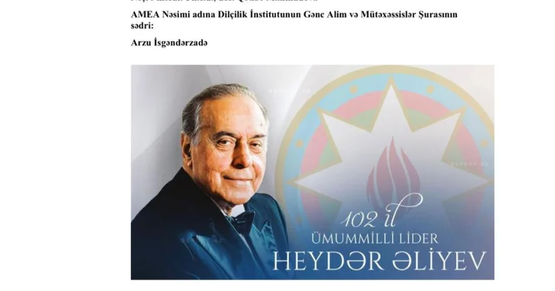 “Sələflər və xələflər” respublika elmi konfransının materialları işıq üzü görüb
