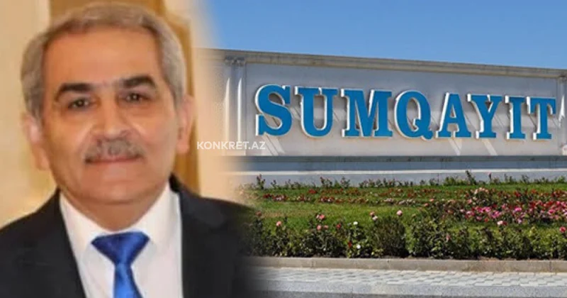 Sumqayıtda bu vəzifəli şəxs işdən çıxarıldı FOTO KONKRET