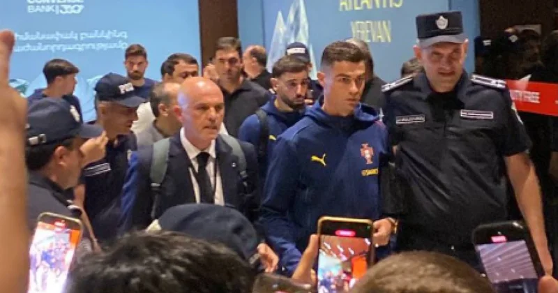 Ronaldo İrəvana getdi VİDEO