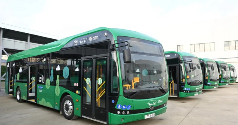 Elektrik avtobusları idxal rüsumdan azad edildi