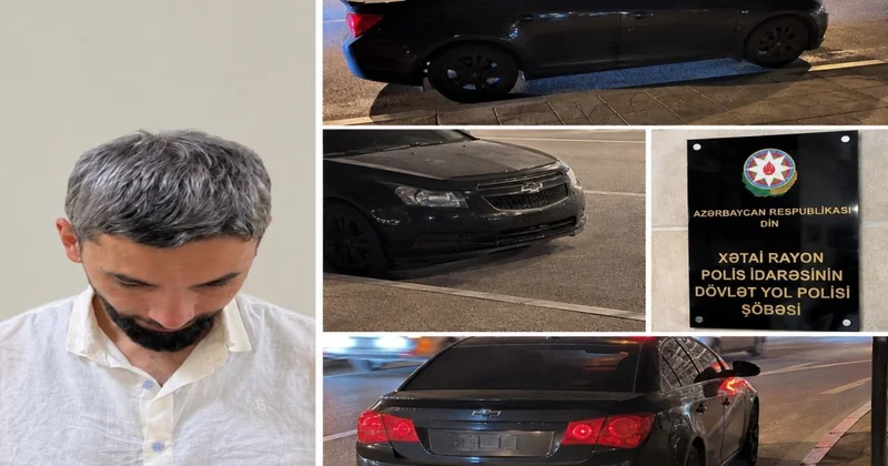 Bakıda narkotikin təsiri altında maşın sürən şəxs həbs edilib