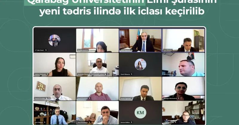Qarabağ Universitetində yeni tədris ilinin əsas hədəfləri müəyyənləşdirilib