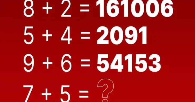 Bu tapmacanın cavabını çoxları tapa bilmir Son rəqəm nə olmalıdır?