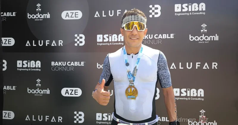 Teymur Fərəcov: “Azarkeşlərin dəstəyi gücüm tükənəndə məni motivasiya etdi” “IRONMAN 70.3”də VİDEO