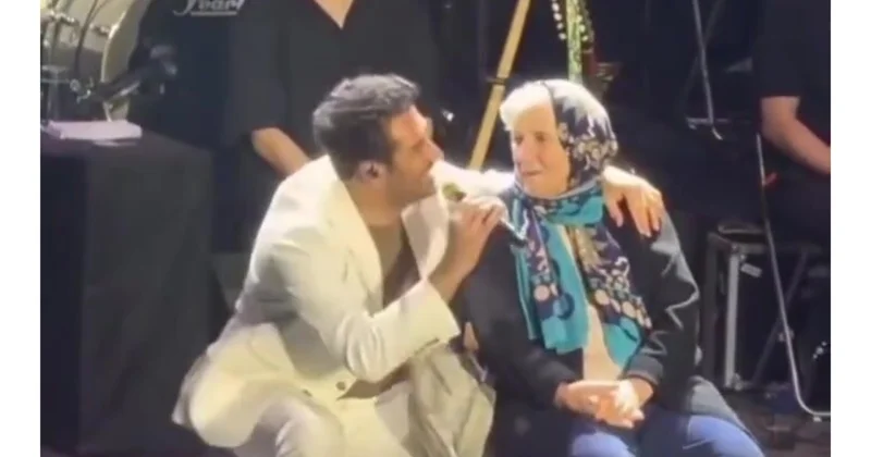 Mahsun Kırmızıgüldən yaşlı pərəstişkarına jest (Video)