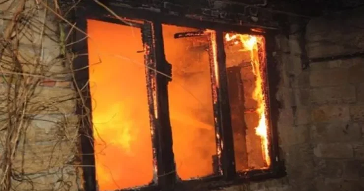 Xaçmazda öz evini yandıran kişi HƏBS OLUNDU