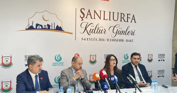 Şanlıurfa iki gün ərzində şəhər meydanında 10 dan çox stendlə təmsil olunacaq Rəna Nəsirova Mustafayeva