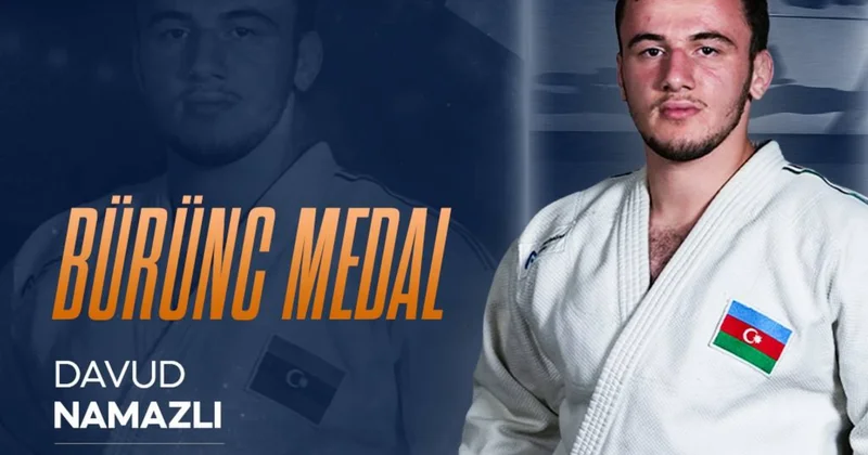 Davud Namazlıdan bürünc medal