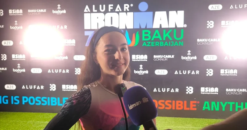 Leyla Abduləzizova: IRONMAN 70.3 Baku da birinci olacağımı gözləmirdim