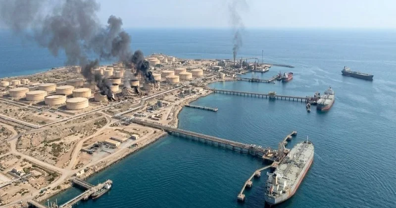 Xark adasında İrana məxsus tanker hədəfə alınıb