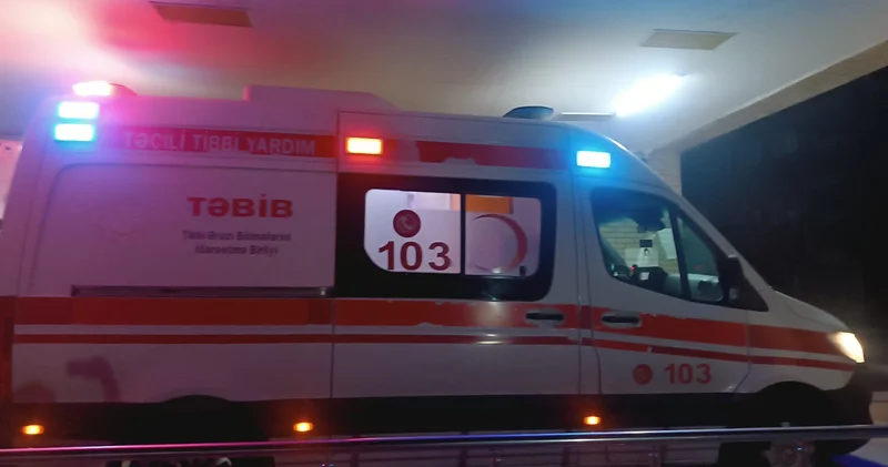 Tovuzda avtomobillə motosiklet toqquşdu 18 yaşlı sürücü yaralandı