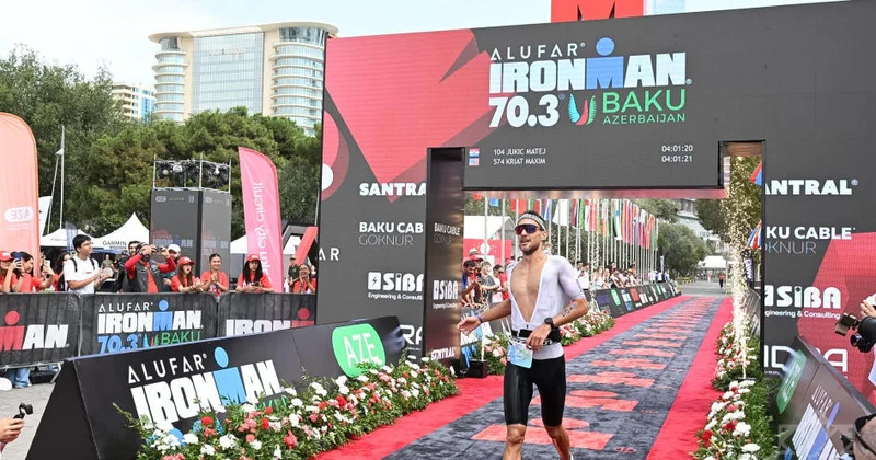 Определился победитель бакинского IRONMAN 70.3 ФОТО