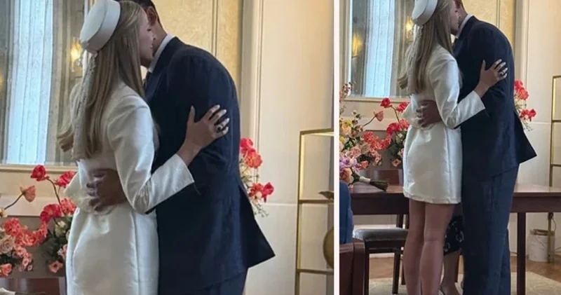 Milyarderin nəticəsi evləndi, toyda gəlinlik geyinmədi (FOTO)