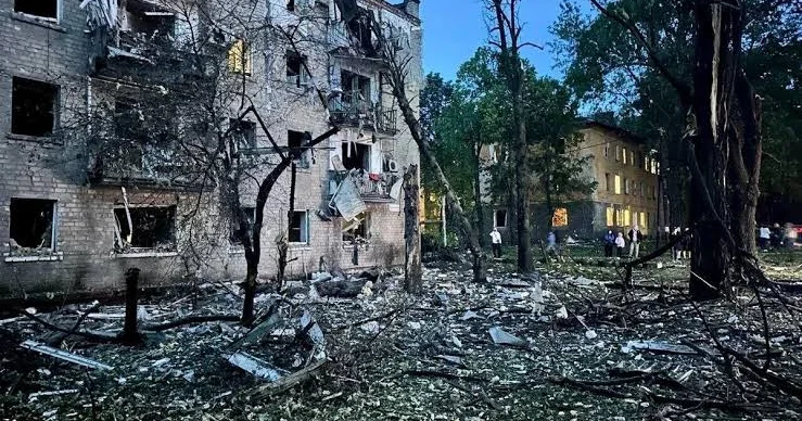 Rusiya Zaporojye, Xarkov və Kiyevə zərbələr endirdi Yaralananlar var GÖRÜNTÜ