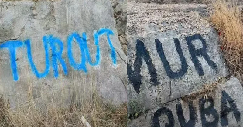 Şuşada qayalara yazı yazanlara qarşı tədbir güclənməlidir