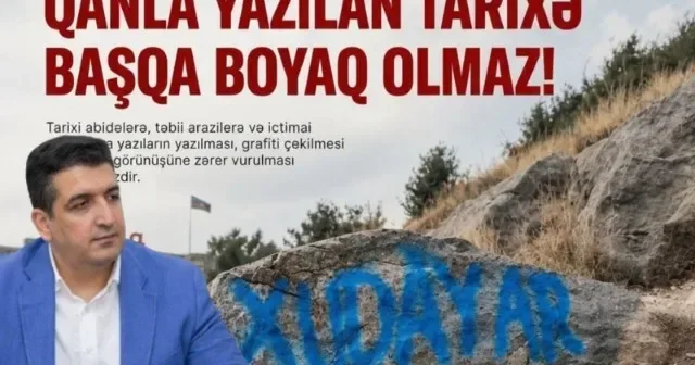Qanla yazılan tarixə başqa boyaq olmaz!