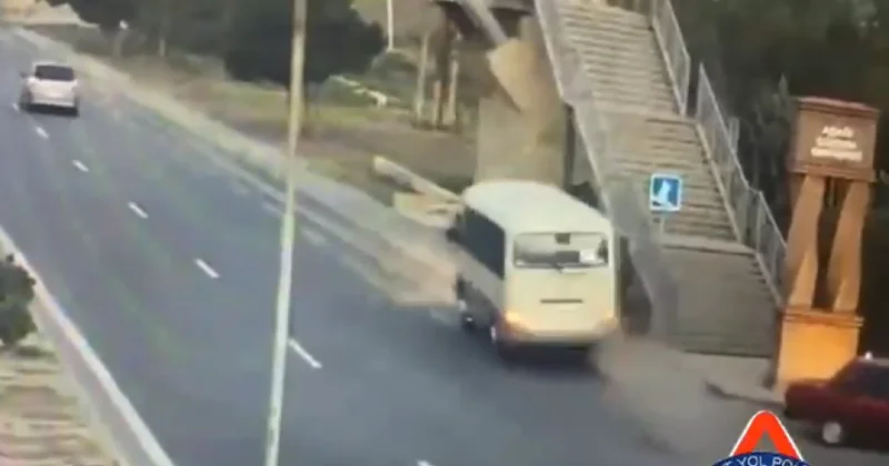Bakı Şamaxı yolunda təkər partlaması qəza ilə nəticələnib