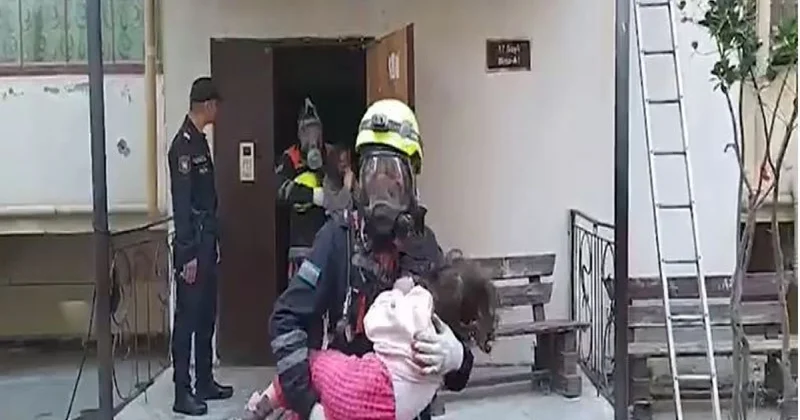 Xırdalanda “AAAF park” yaşayış kompleksində yanğın baş verib, 15 nəfər təxliyə olunub VİDEO