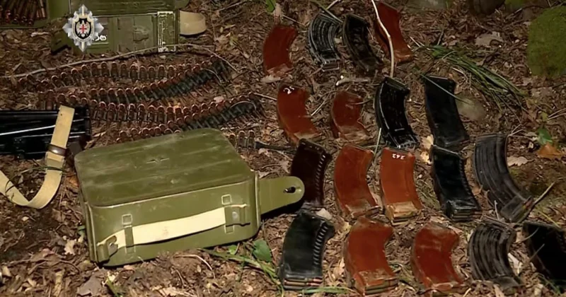 Gürcüstan DTX Tbilisidə külli miqdarda silah sursat aşkarlayıb