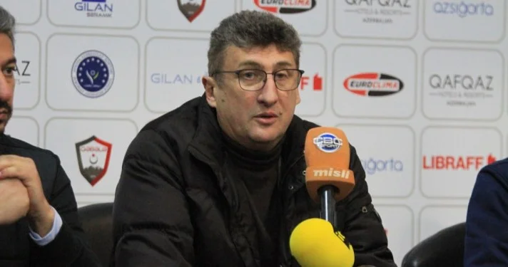 “Heyətimiz kasaddır” “Qəbələ”nin baş məşqçisi