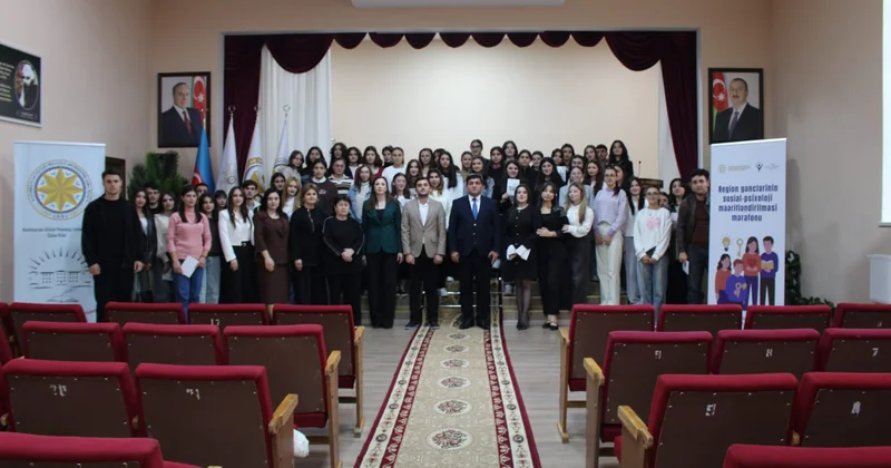 Qubada “Region gənclərinin sosial psixoloji maarifləndirilməsi marafonu” keçirilib