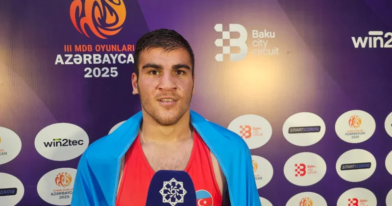 MDB Oyunlarının qızıl medalçısı: Hər turnirdə çalışacağam ki, Azərbaycan bayrağını yüksəklərdə dalğalandırım