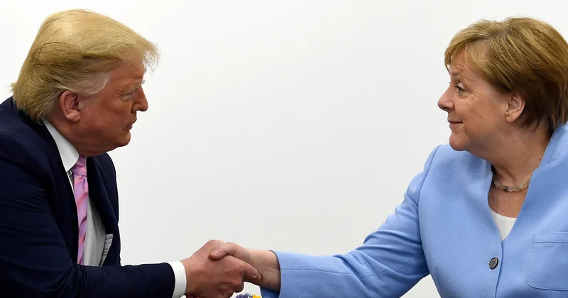 Merkel Trampın bu tələbinə gülərək cavab veribmiş