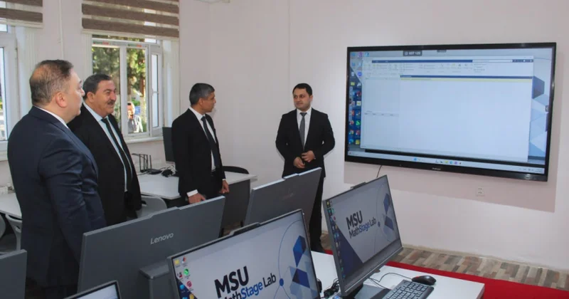 Mingəçevir Dövlət Universitetində yeni laboratoriyalar istifadəyə verilib