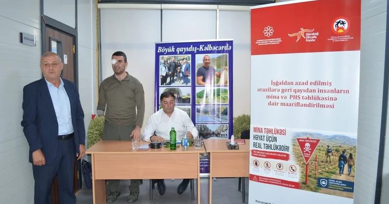 “Minalar Əleyhinə Azərbaycan Kampaniyası” İB nin layihəsinin sonuncu tədbiri Kəlbəcərdə həyata keçirilib