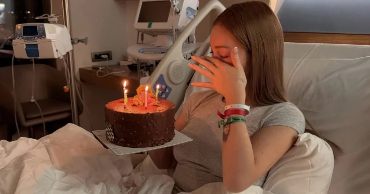 Yeni yaşını xəstəxanada qeyd etdi Fotolar