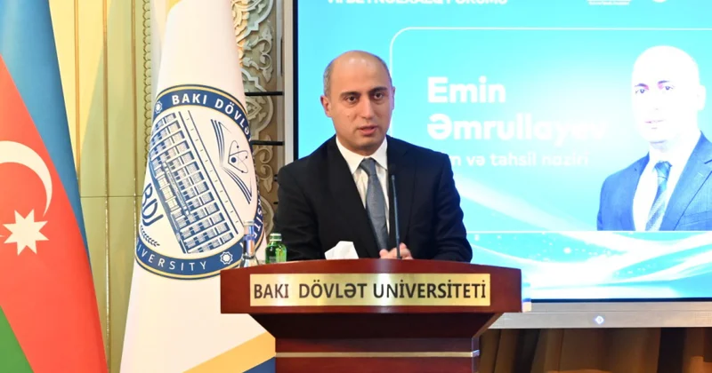 Emin Əmrullayev: Süni intellektdən istifadəni inkar etməklə təhsildə irəliyə gedə bilmərik