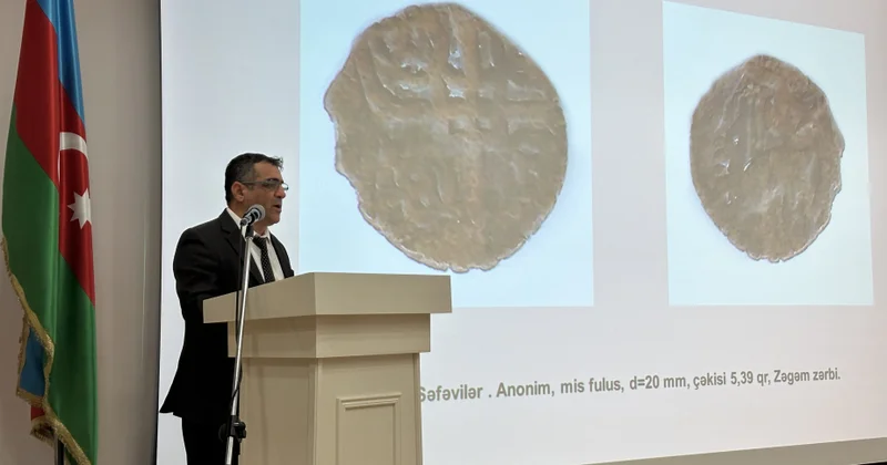 “Numizmatik irsdə təbiət izləri: Orta əsr sikkələrində fauna təsvirləri” mövzusunda mühazirə dinlənilib