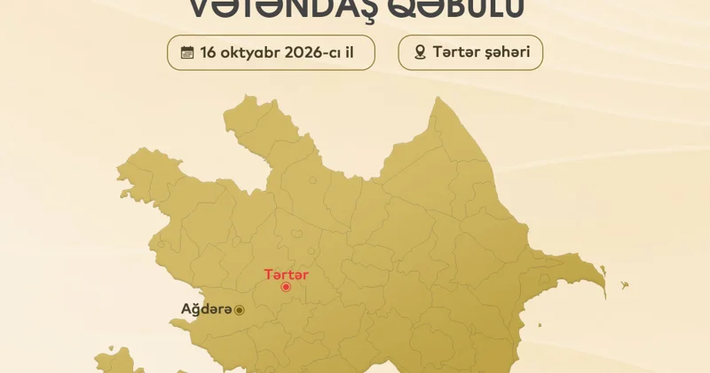 Nazir müavini Firudin Qurbanov Tərtərdə vətəndaşların müraciətlərini dinləyəcək
