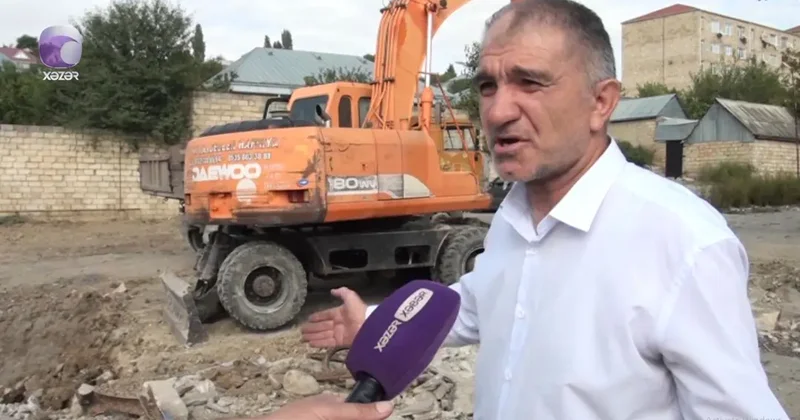 Şamaxıda gecəyarısı vətəndaşın obyektini sökən şirkət kimindir? (VİDEO)