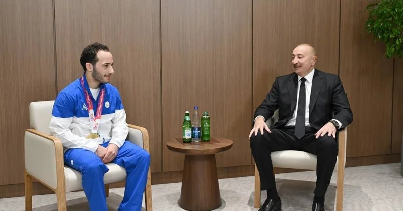 Prezident dünya çempionu olan cüdoçunu təbrik etdi: “Bütün xalqımızı sevindirmisən” FOTO