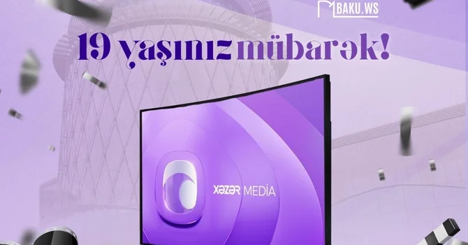 Xəzər TV 19 yaşını qeyd edir