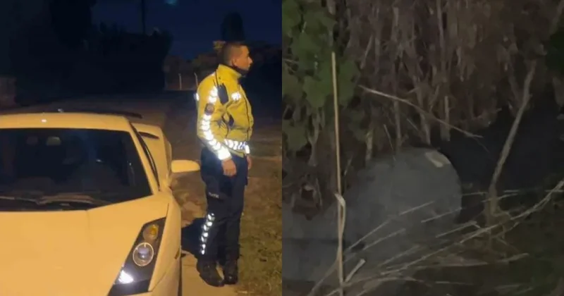 Türkiyədə sürücü Lamborghini sini atıb qaçdı: Polis onu kolluqda tapdı Foto/Video Foto,Video