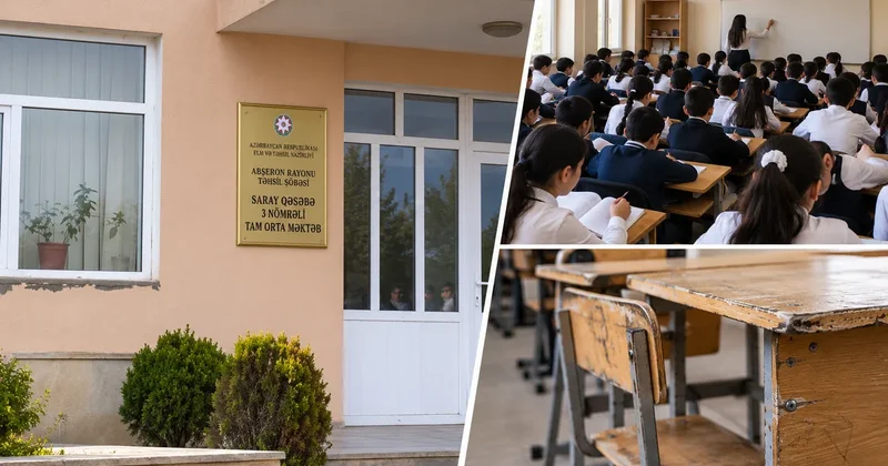 Sarayda unikal təhsil müəssisəsi: Məktəbdəki vəziyyətə aydınlıq gətirildi