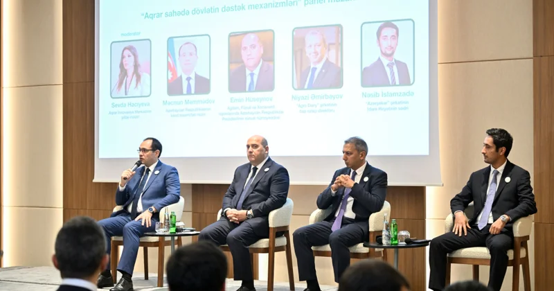 Ağdamda “Aqrar sahədə dövlət mexanizmləri” mövzusunda panel müzakirəsi keçirilib YENİLƏNİB VİDEO