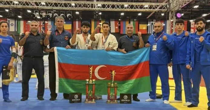 Karateçilərimiz Avropada və Rusiyada üç medal qazanıblar FOTO