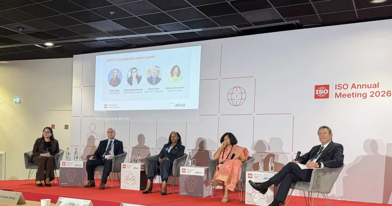 AZSTAND ın nümayəndə heyəti Parisdə ISO nun illik toplantısında iştirak edib