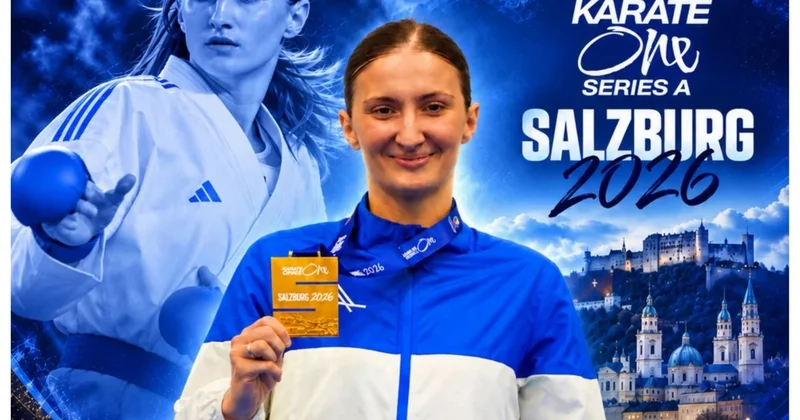 Azərbaycan karateçisi İrina Zaretska Avstriyada qızıl medal qazanıb