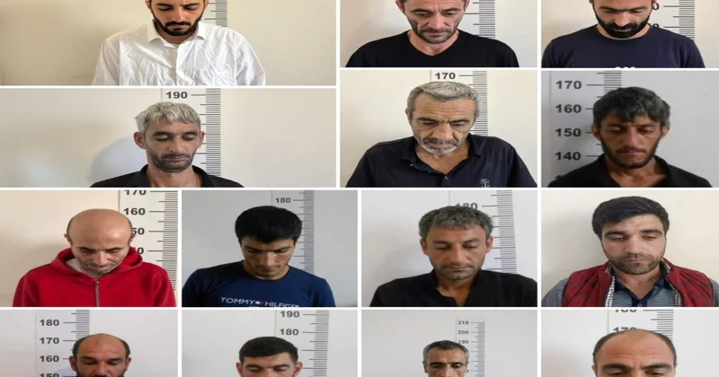 Siyəzəndə narkotiklə bağlı 14 nəfər saxlanılıb