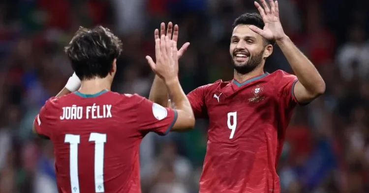 Portuqaliya millisi evdə çətinliklə qazandı VİDEO
