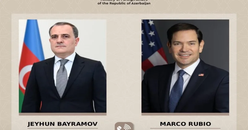 Ceyhun Bayramov və Marko Rubio Azərbaycan ABŞ strateji tərəfdaşlığını müzakirə ediblər