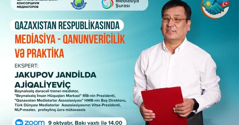 Mediatorlar üçün təlim keçiləcək