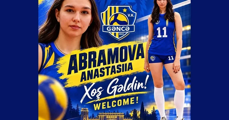 “Gəncə“ rusiyalı voleybolçu Anastasiya Abramovanı heyətinə qatıb