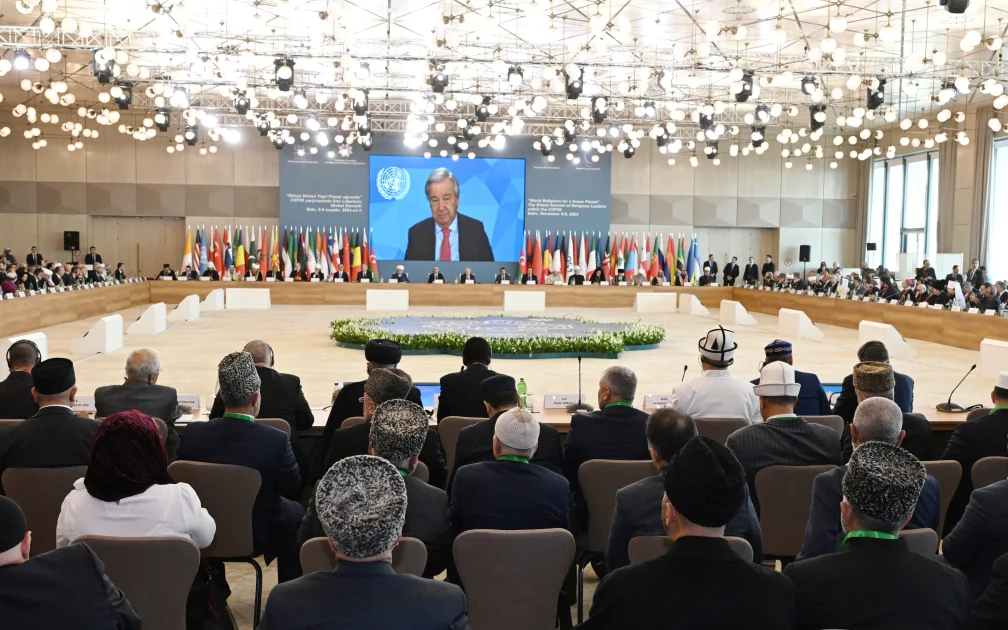 Bakıda Dünya dini liderlərinin III Sammiti başladı FOTO