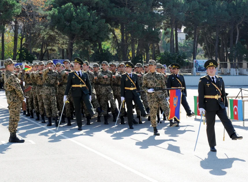 Daxili Qoşunların əsgərləri and içdilər FOTOLAR